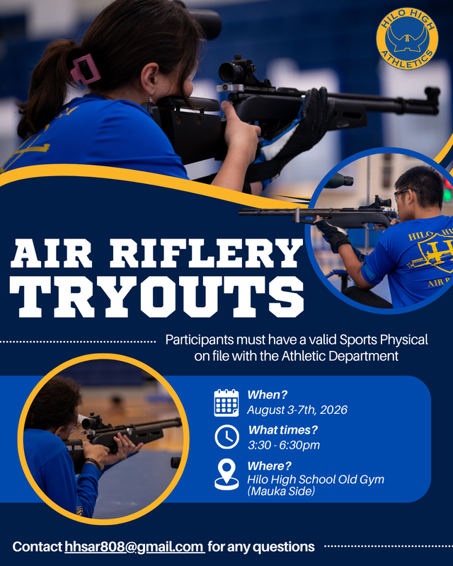 SY 26-27 Air Riflery Tryouts