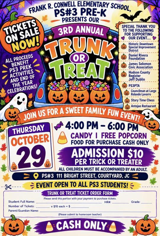 3rd Annual PS3 Trunk or Treat Featured Photo