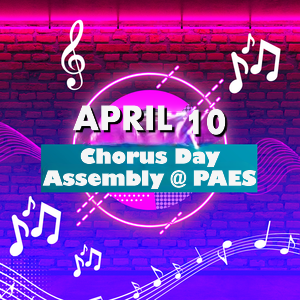 PAES Chorus Day Assembly Picture