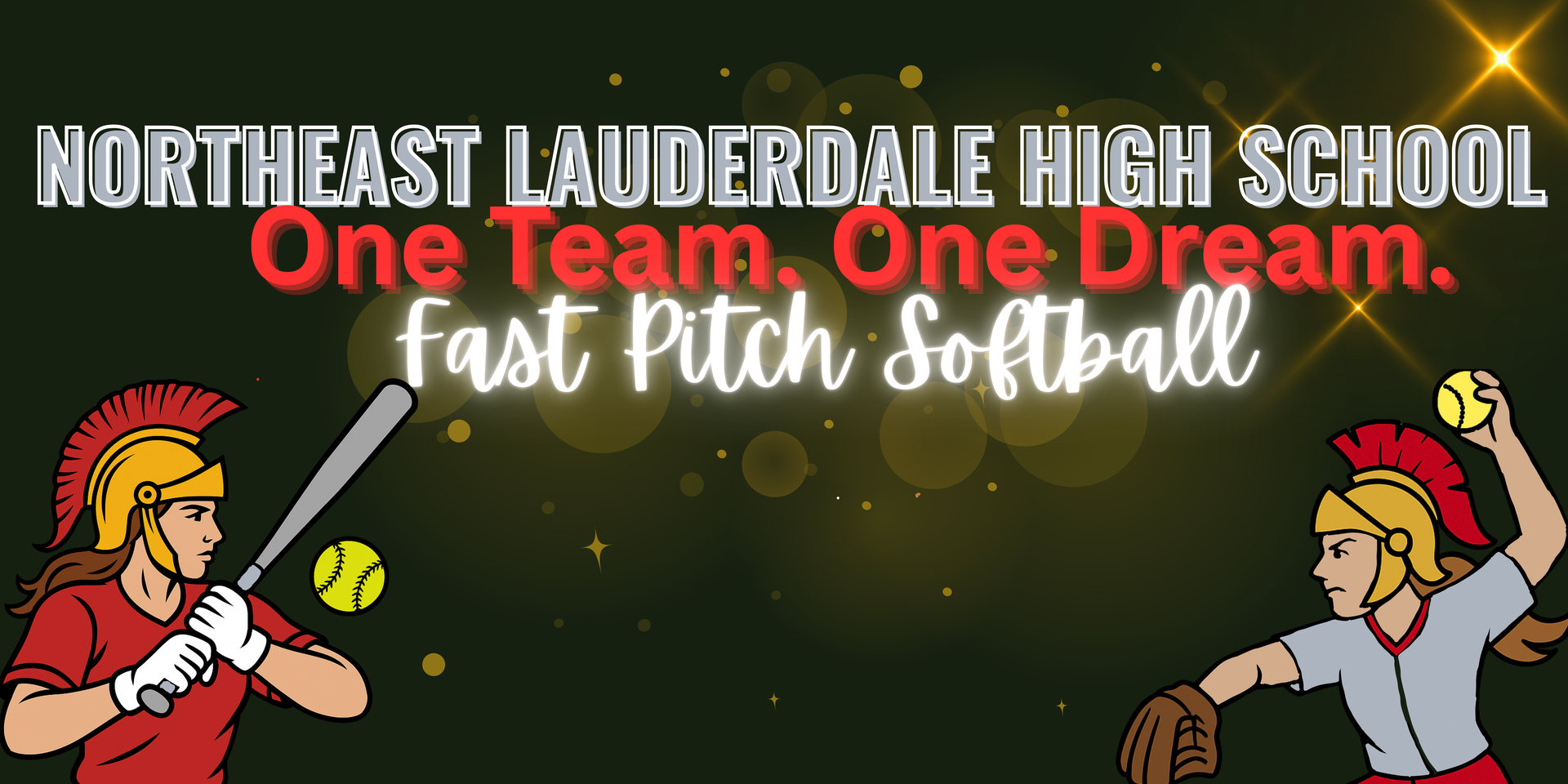 Fast Pitch Softball Banner