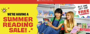 We're having a summer reading sale! All items are buy one, get one free!
