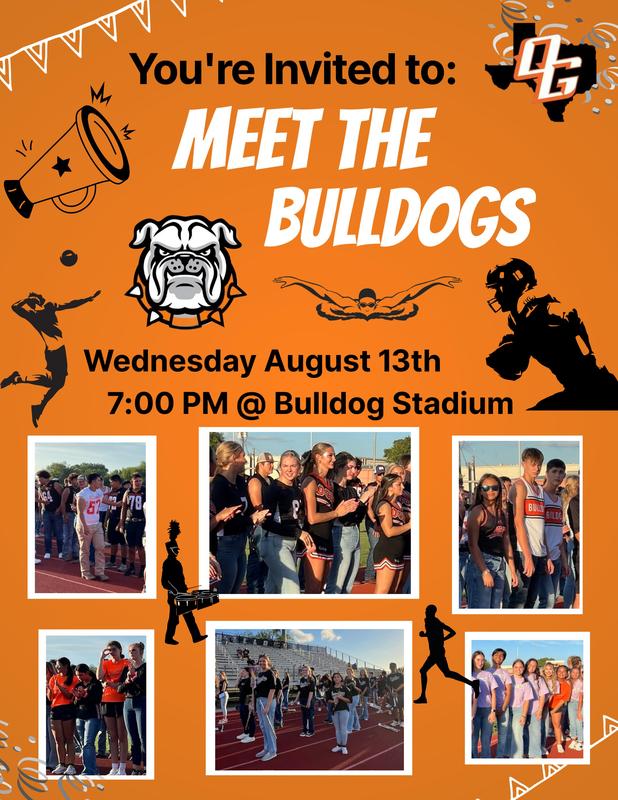You're Invited to Meet the Bulldogs - Wed. Aug. 13
