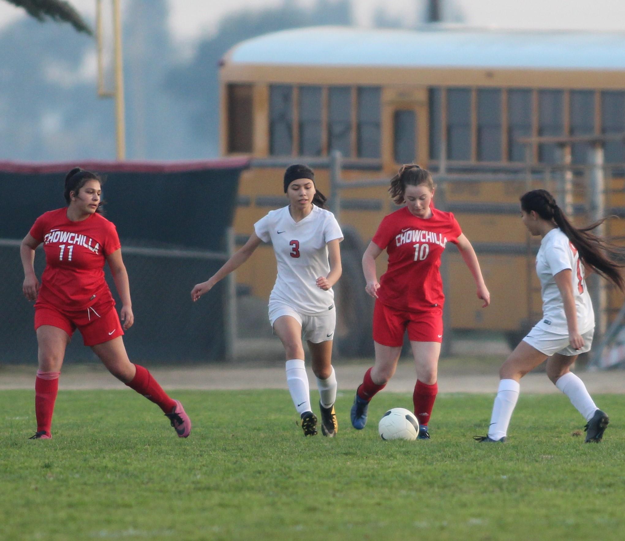 JV Girl's Soccer vs Kerman Jan. 11, 2019 CUHS Videos & Photos
