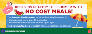 NO COST MEALS