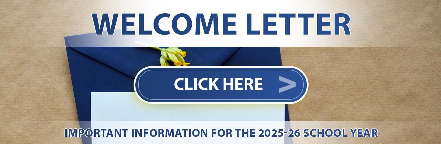 Welcome Letter