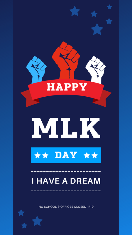MLK JR Day - No School 1/19/26
