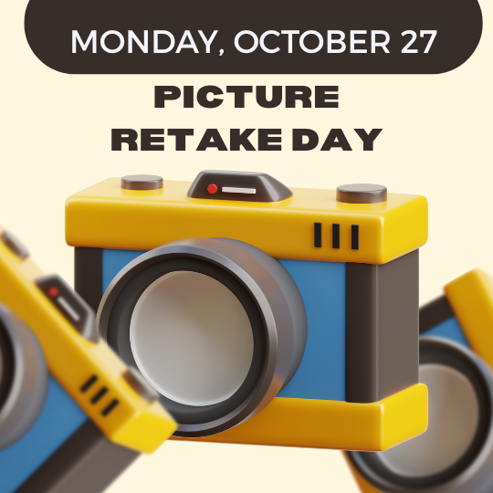 October 27th is Picture Retake Day