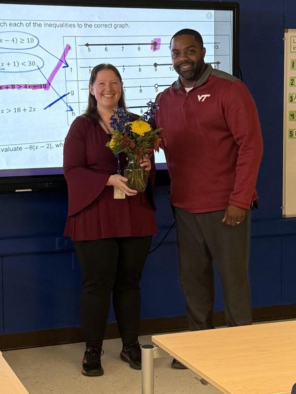 2025-26 Teacher of the Year, Ms. Lichty