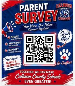 Beginning of Year Parent Survey Barcode to take survey