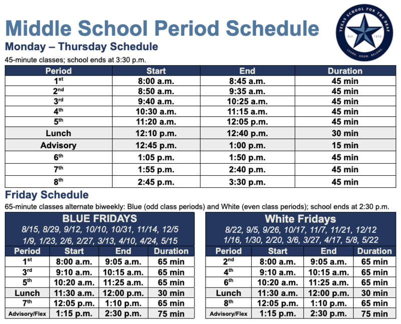 ⏰ New Bell Schedule: Focused Time for Core Learning