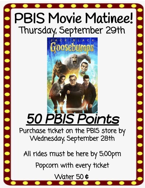 PBIS movie matinee Featured Photo