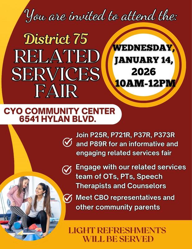 D75 Related Services Fair