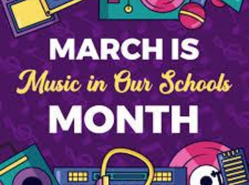 March is music in our schools month