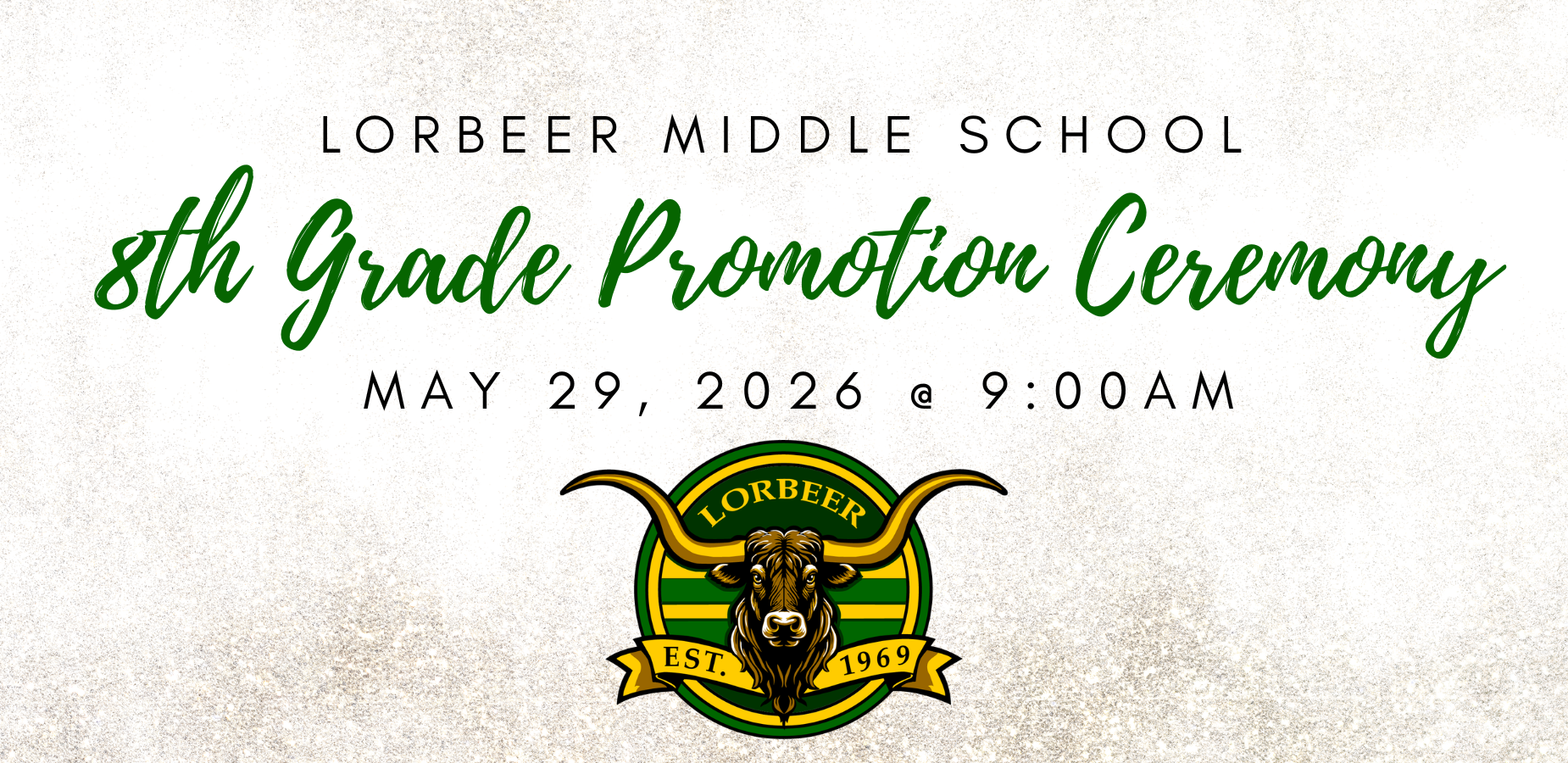 Promotion ceremony shuffle banner