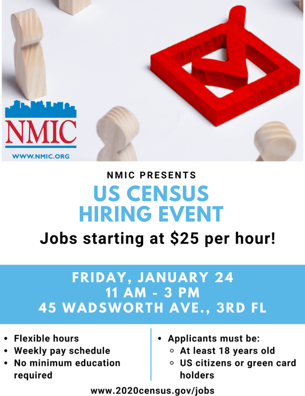 Job Opportunity -- US Census Hiring Event