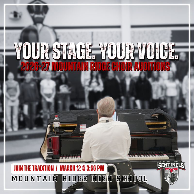 MRHS 2026-27 Choir Audition Information