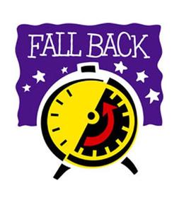 fall back for Daylight Saving Time