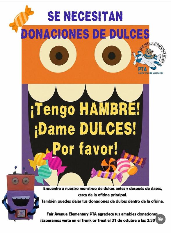 Candy Donation_SPANISH