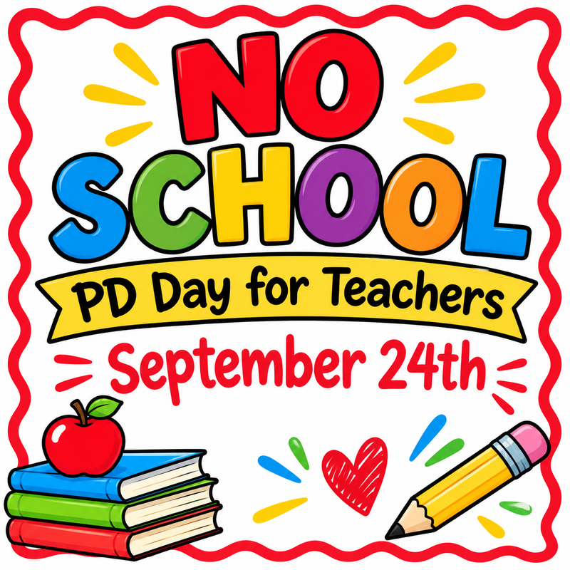 No School PD day
