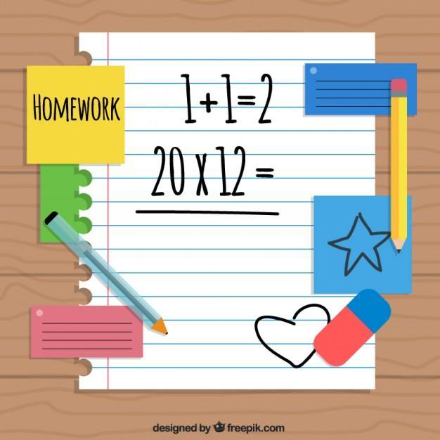 homework graphic