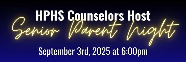 Senior Parent Night 2025