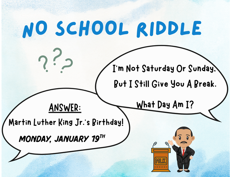no school flyer
