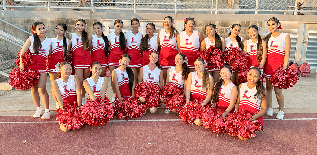 2026-2027 Lahainaluna High School Cheer Team