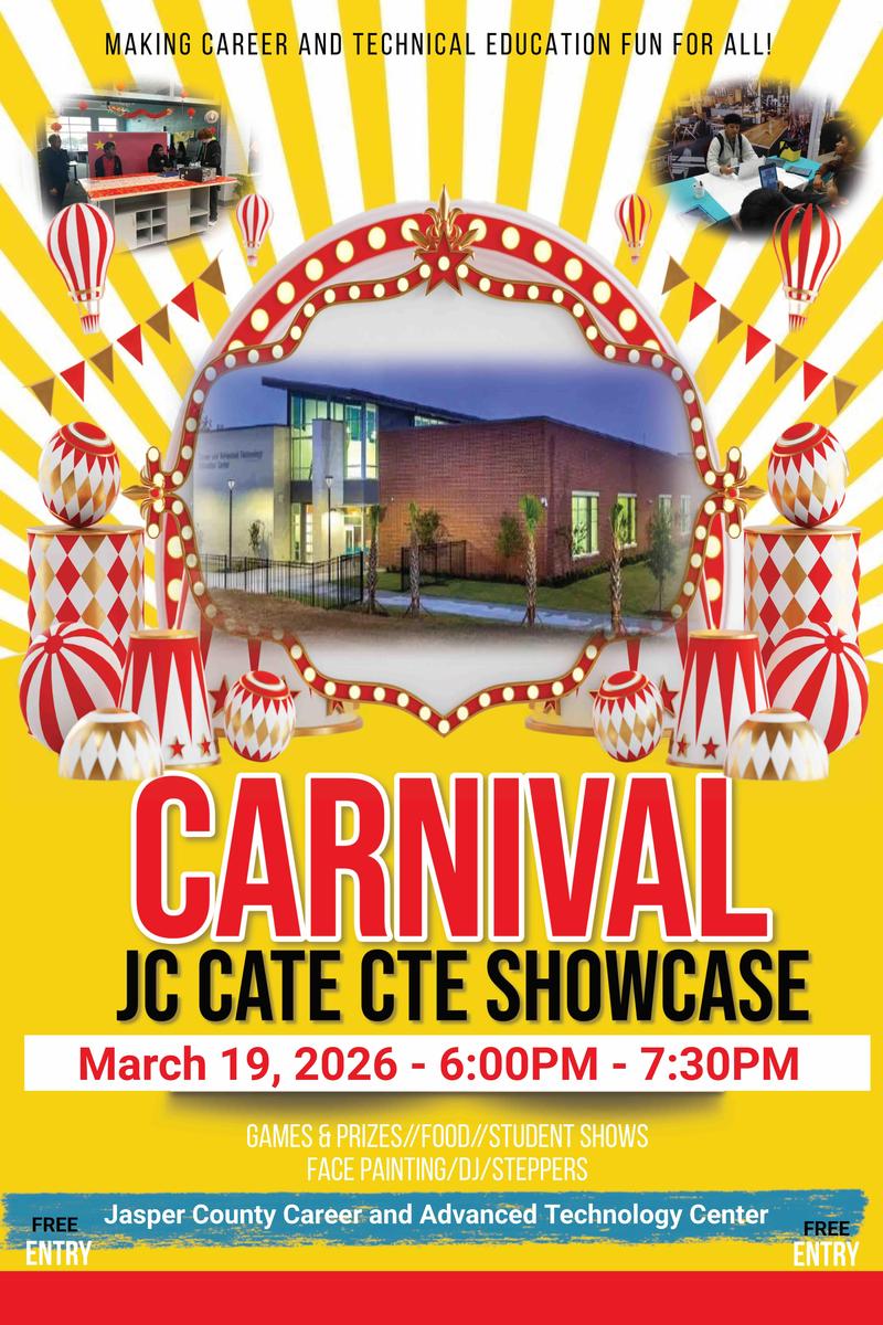 🎪🎡 JC CATE Student Showcase 2026 – Meet Us Under the Big Tent! 🎡🎪 Featured Photo