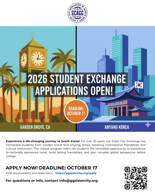 Sister City Student Exchange Application Featured Photo