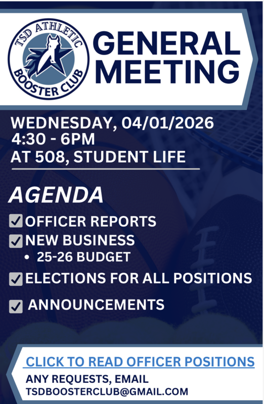 TSD Athletic Booster Club