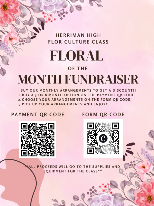Support Floriculture and buy a monthly flower arrangement.