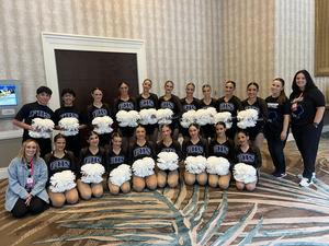 Frenship Pom at CrowdPleasers National Competition