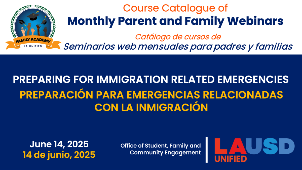 Preparing for Immigration-Related Emergencies