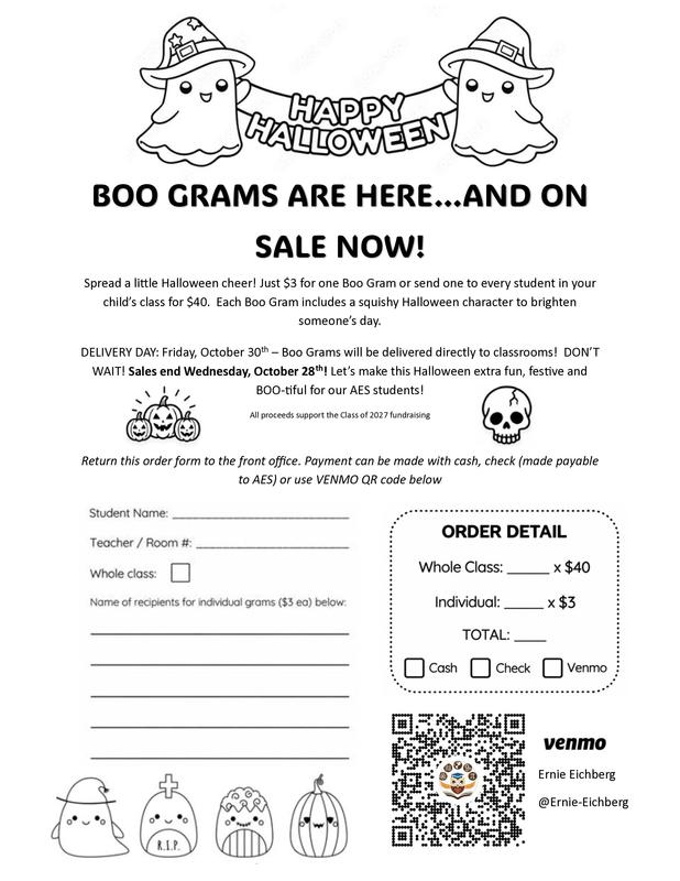 Halloween boo grams