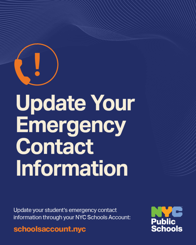 Graphic with phone icon. Text reads, 