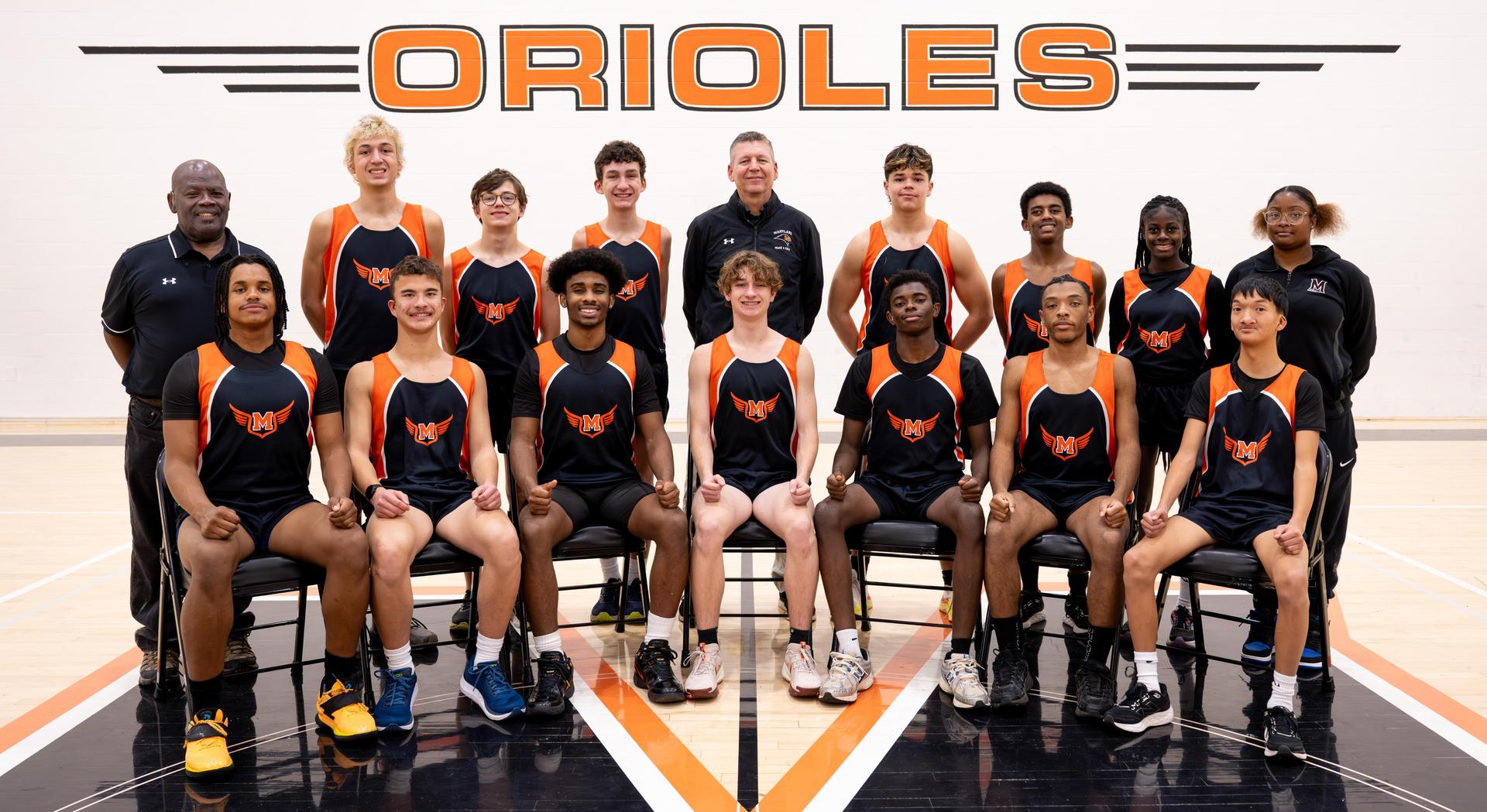 Varsity Indoor Track Team Picture