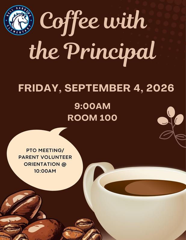 coffee w/the principal