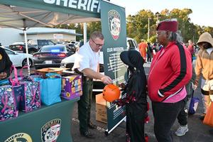 Sheriff Bryant “Wally” Jones and the Pike County Sheriff’s Office Team partnered with Keith White Ford to support and secure this year’s Trunk or Treat event.