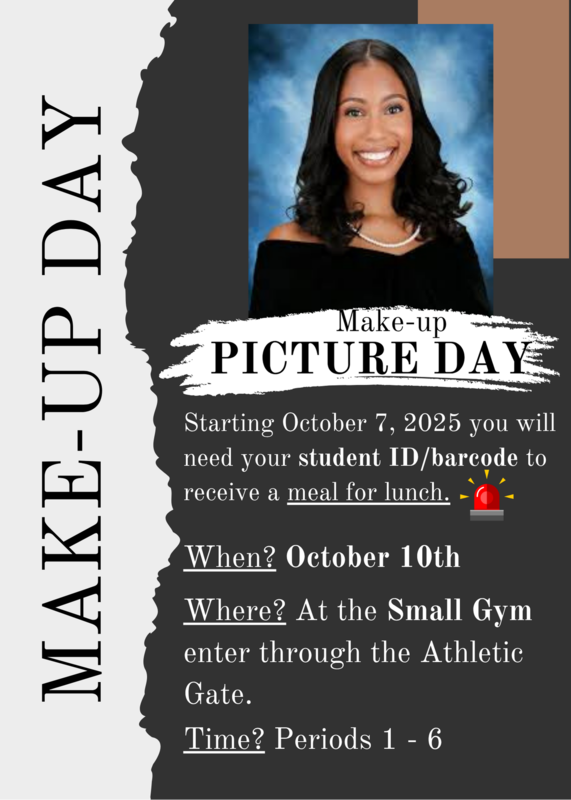 Make up picture day flyer