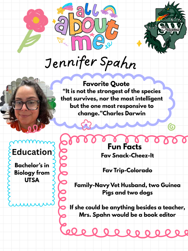 teacher feature of Mrs. Spahn