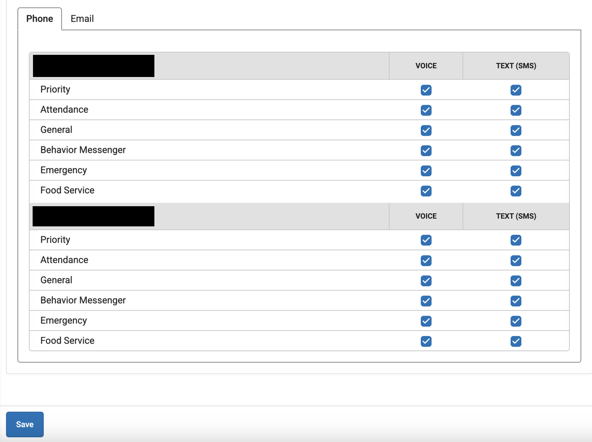 Infinite Campus Portal screenshot
