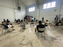 8th grade JROTC visit