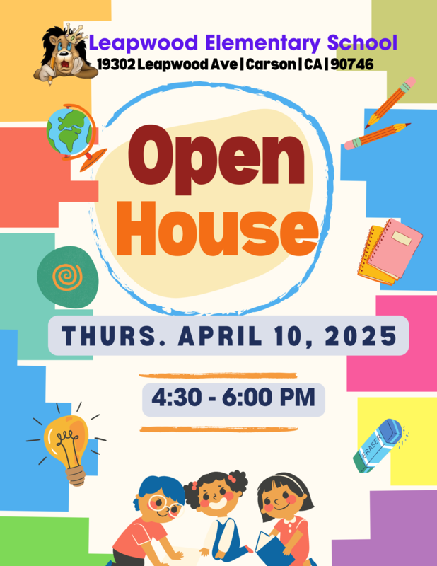 Open house flyer