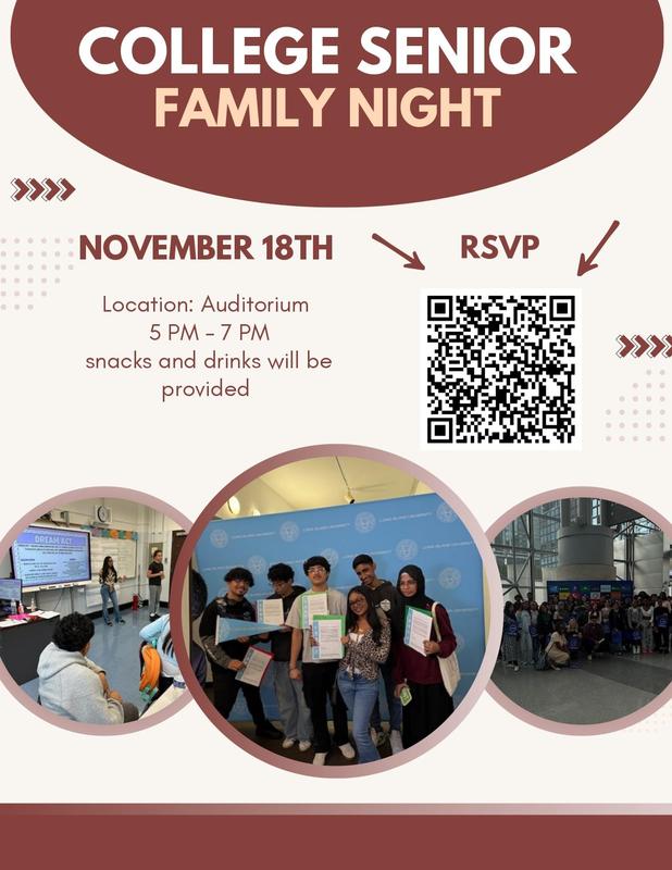 College Senior Family Night