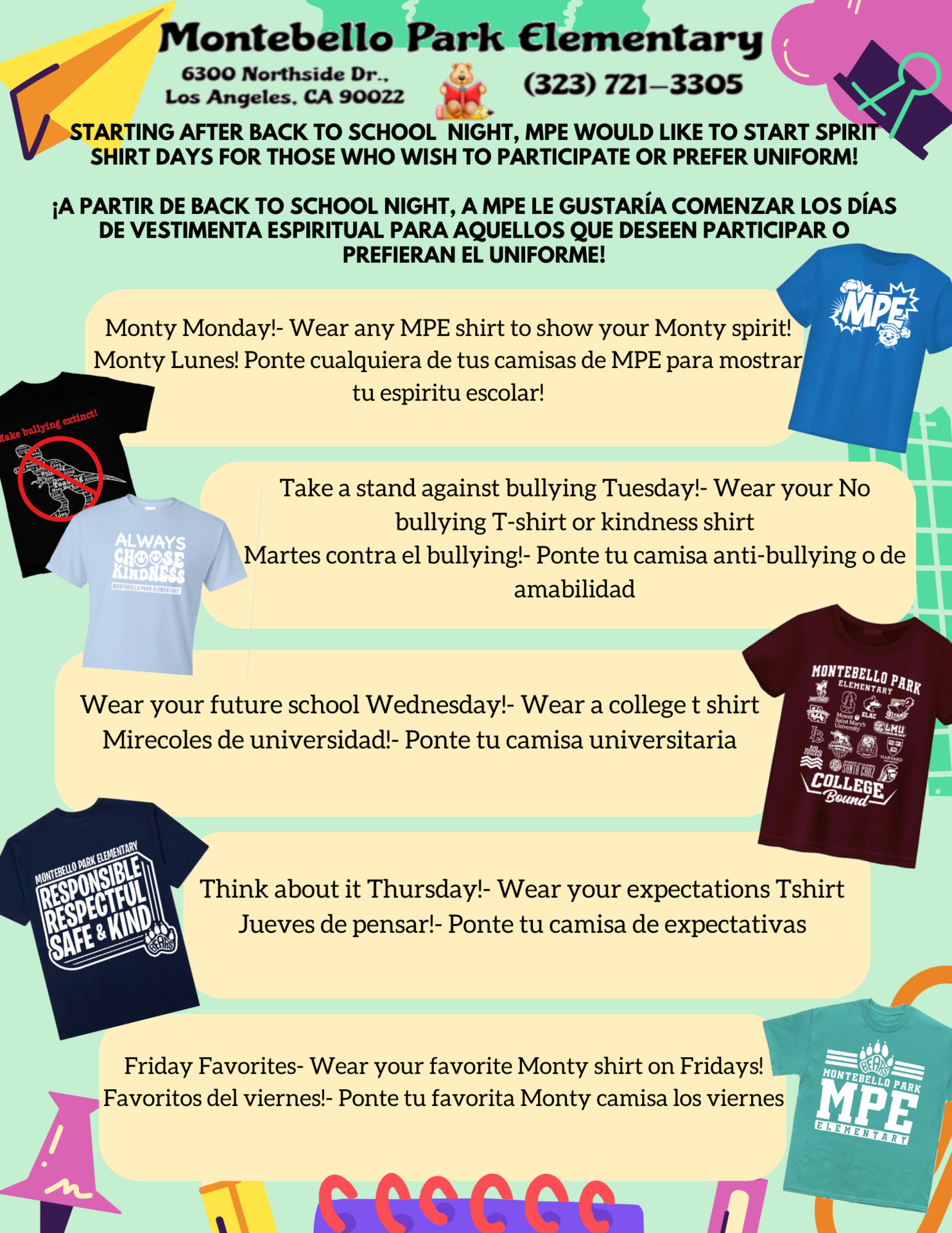weekly t