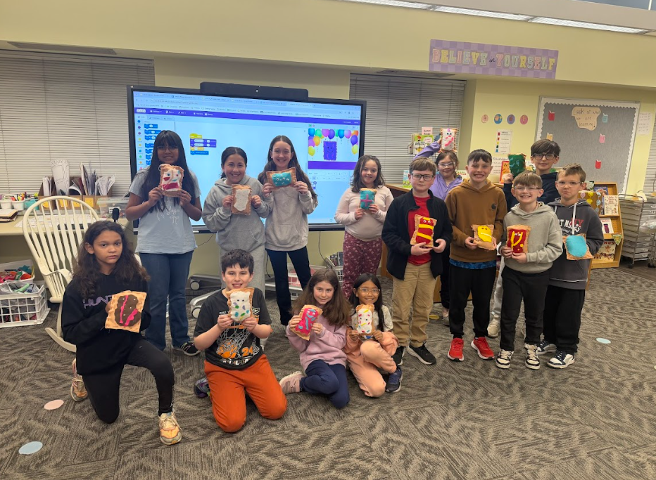 sewing with 5th grade
