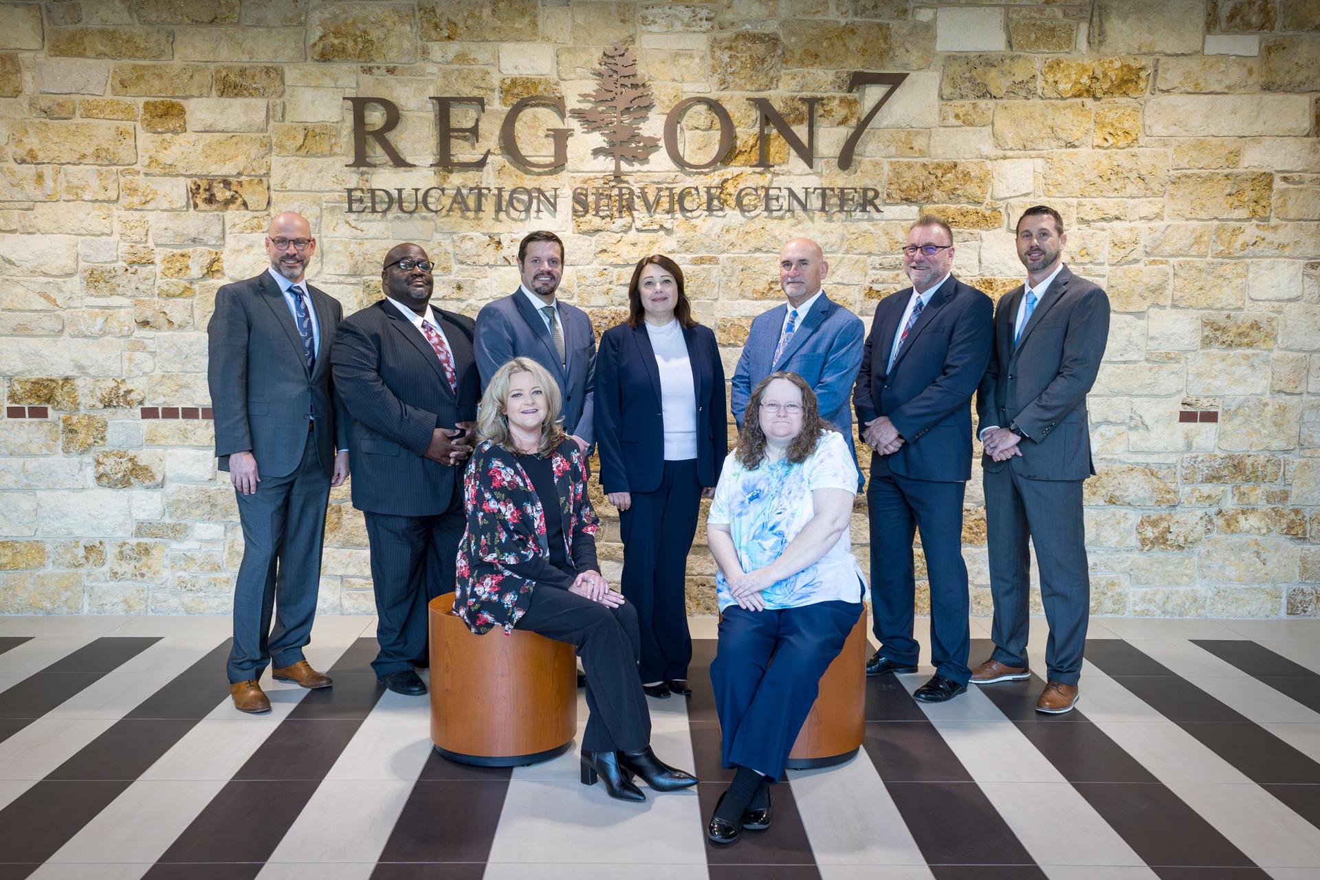 Group picture of Administrative Services Team and Center for Effective Districts Team