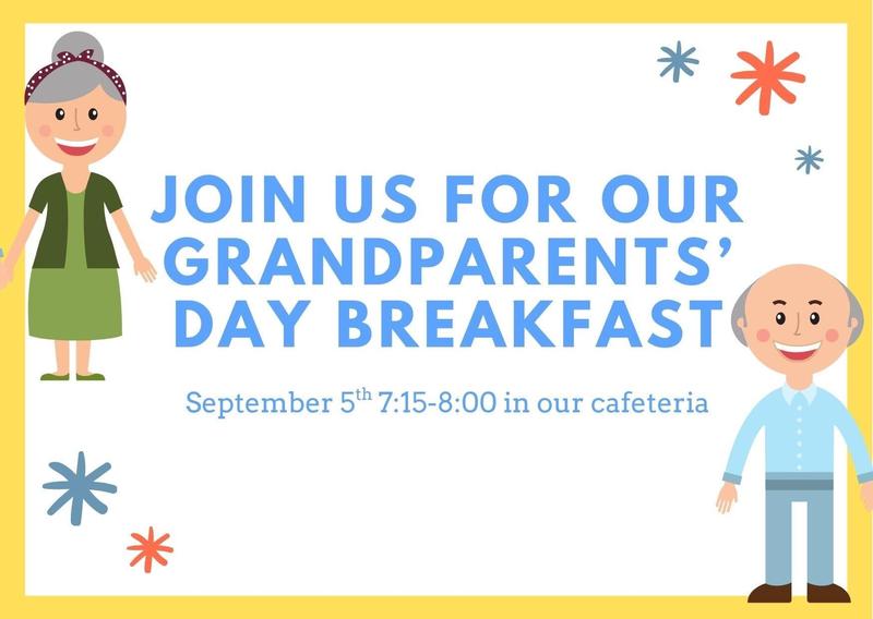 Grandparents' Day Breakfast Flyer