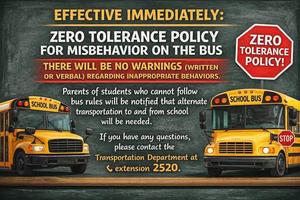 SAISD Trans Dept. Bus Policy