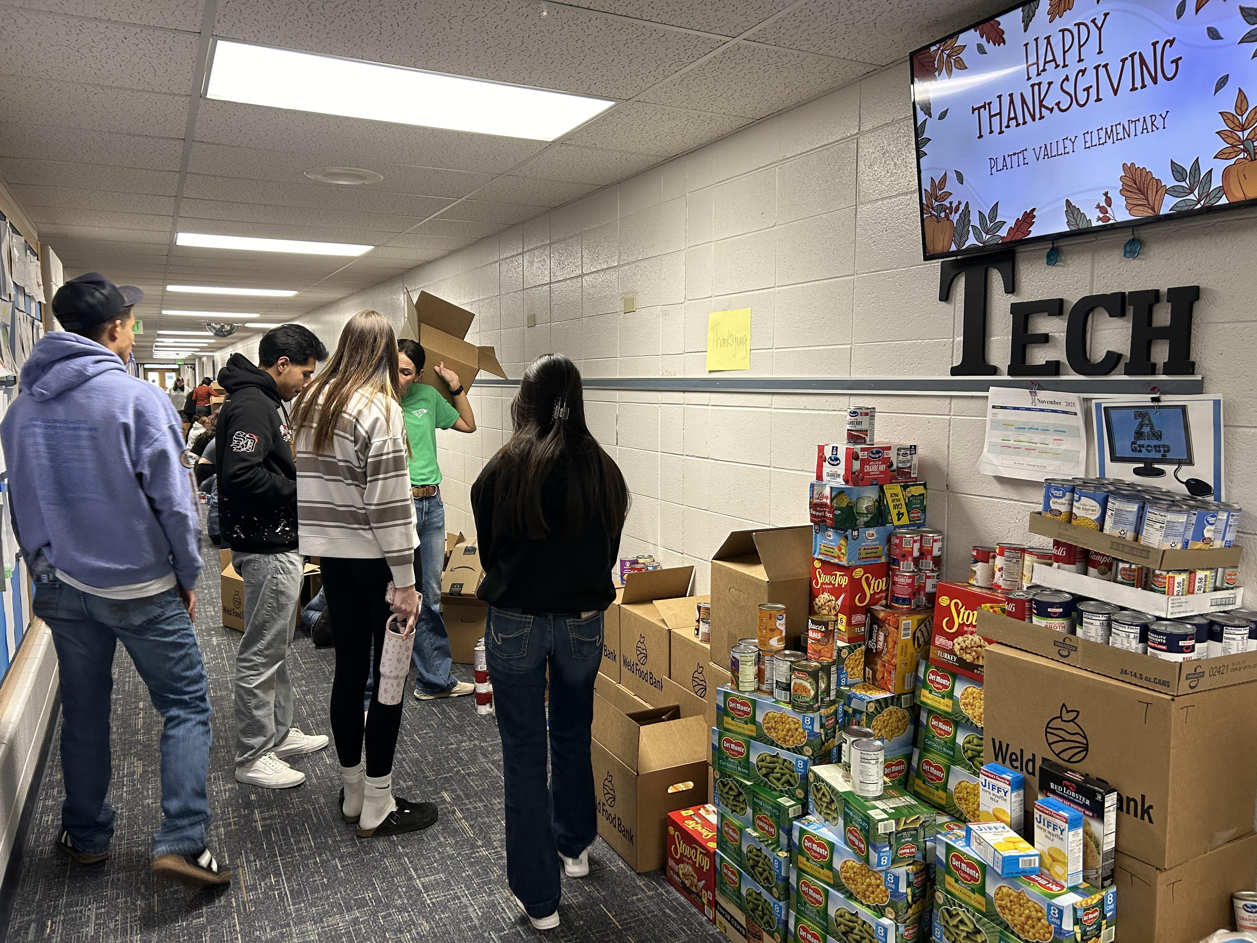 NHS Food Drive